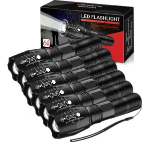 2000 Lumens Zoomable LED Flashlight