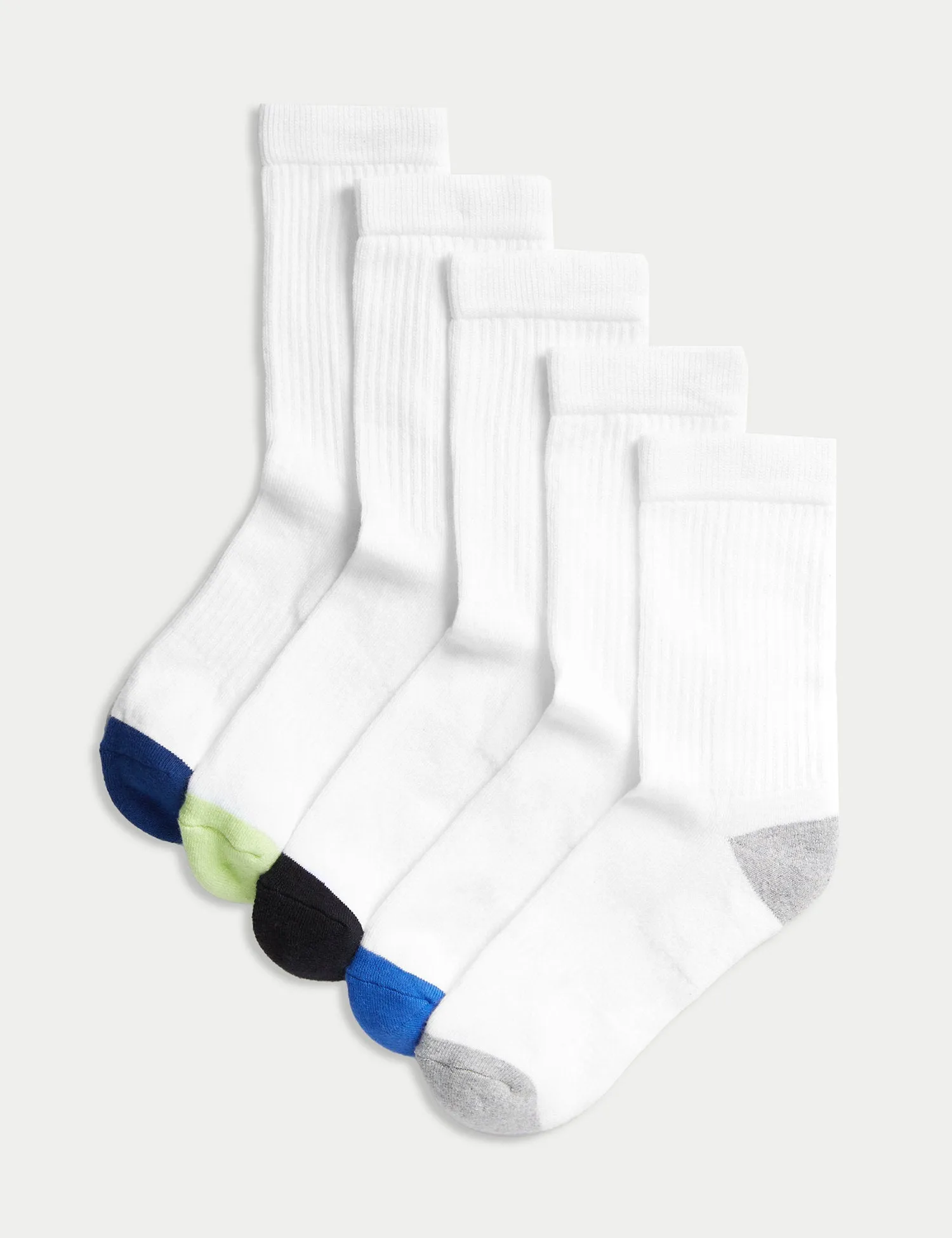 5pk Cotton Rich Sports Socks