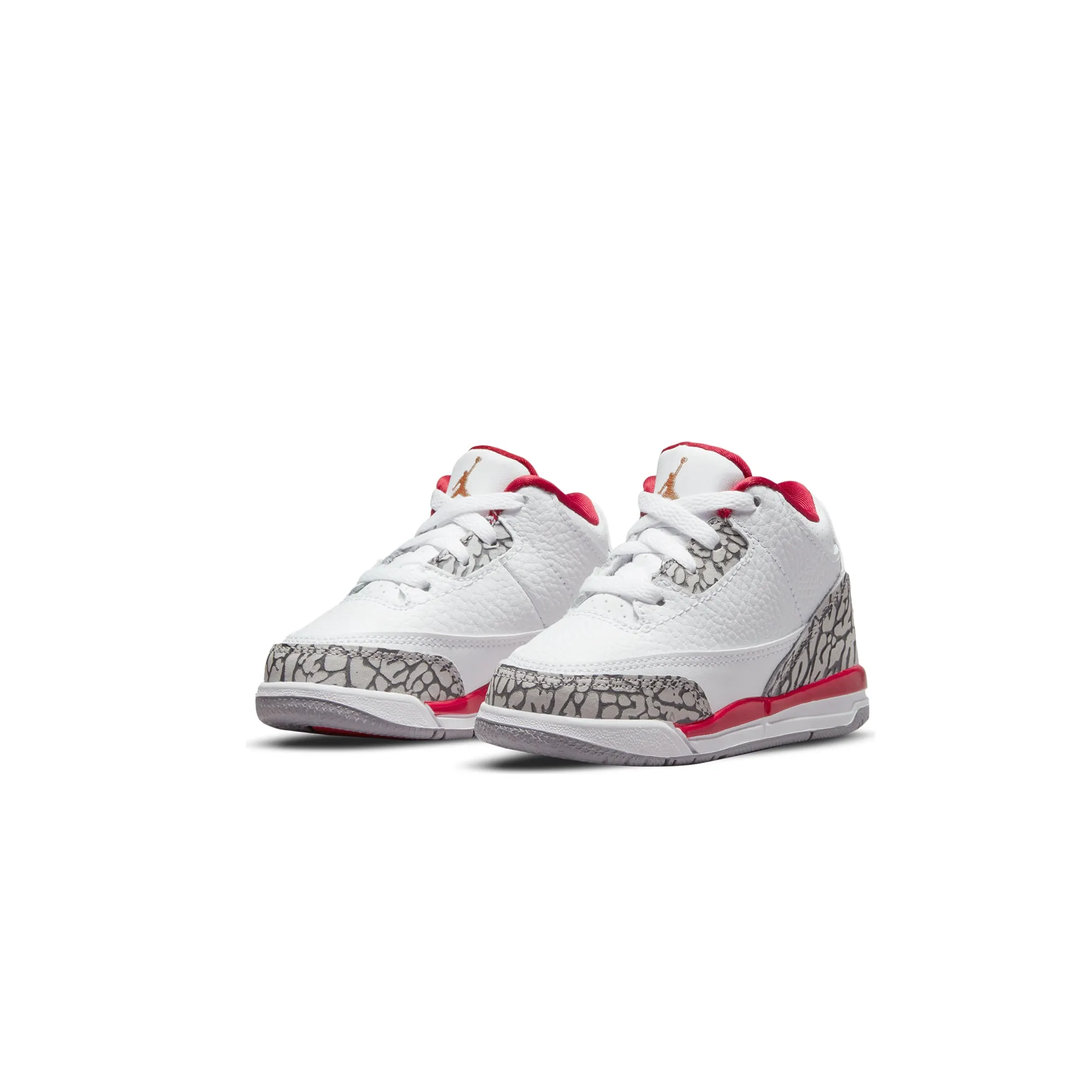 Air Jordan Infants 3 Retro TD Cardinal Shoes