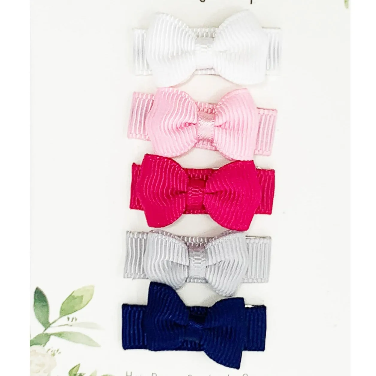 Baby Wisp Mini Tuxedo Snap Clip Sets