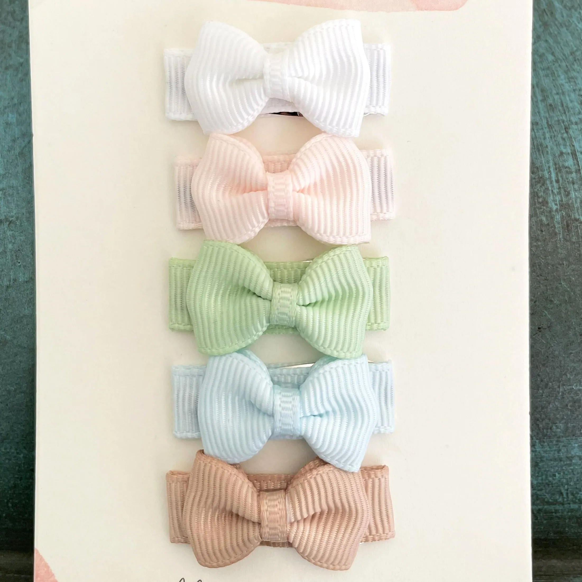 Baby Wisp Mini Tuxedo Snap Clip Sets