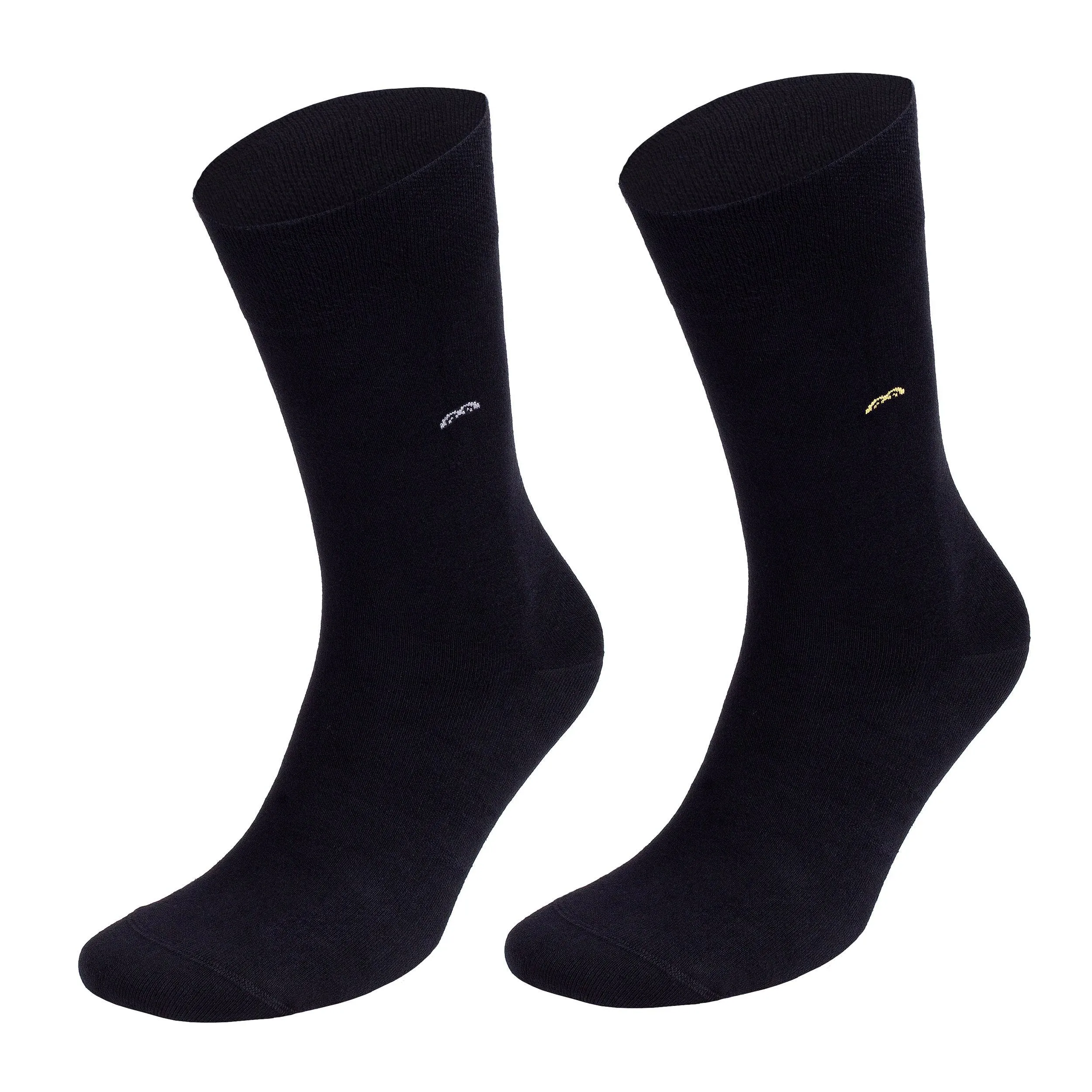 Bambooven Men’s Lightweight Black Dress and Trouser Socks "Black" – Premium Bamboo, Super Soft, Odor Free and Breathable, Crew Socks (8 Pack)-633