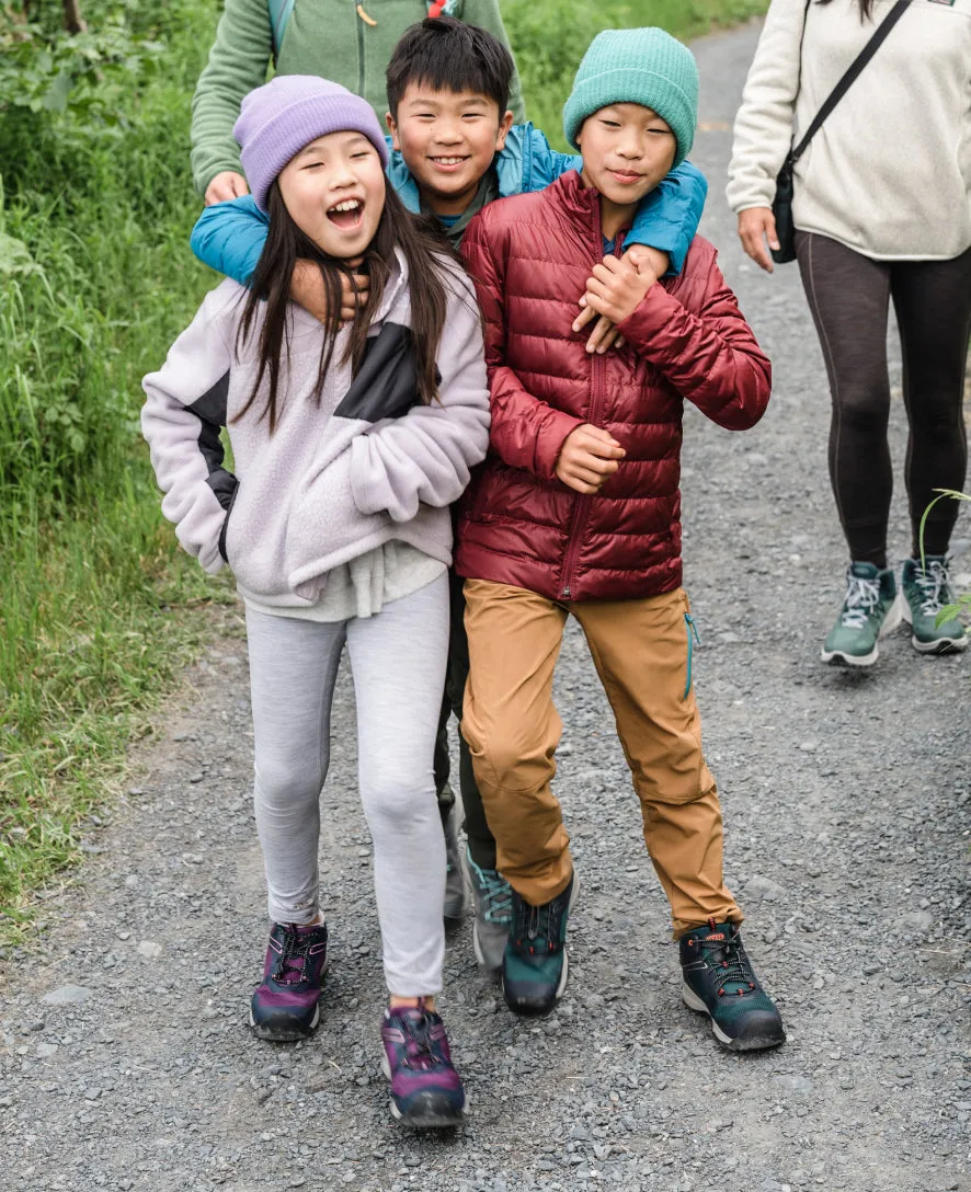 Big Kids' Wanduro Waterproof Shoe  |  Vintage Indigo/Scarlet Ibis