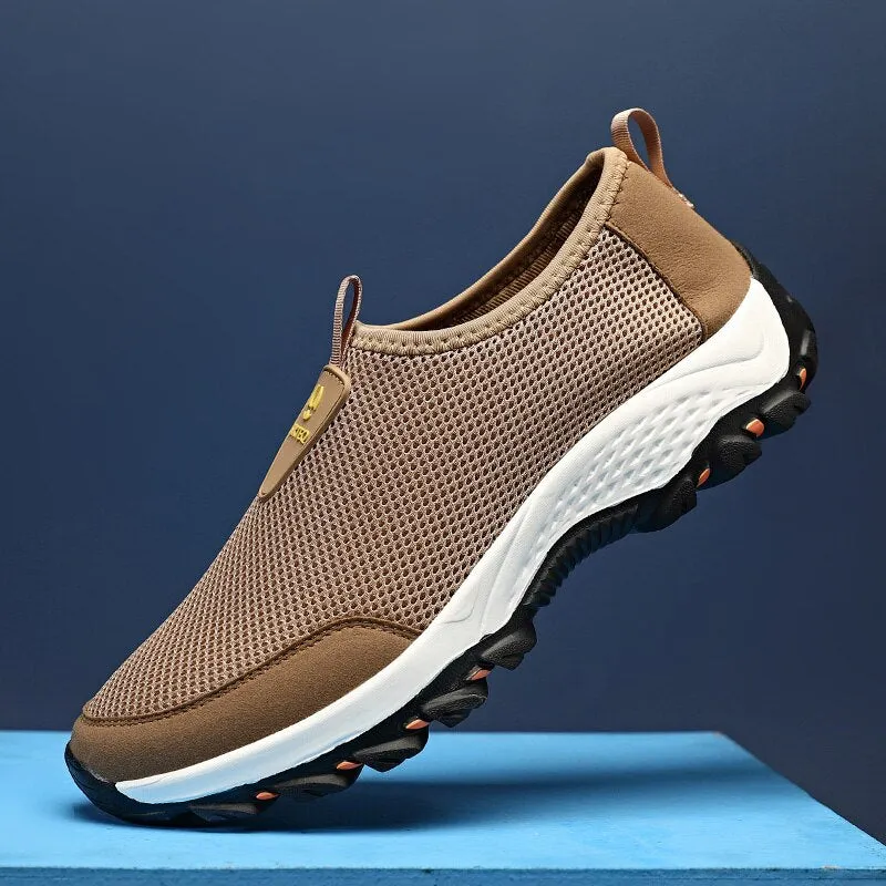 Big Size Summer Men Shoes Lightweight Sneakers Men Fashion Casual Walking Shoes Breathable Slip on Mens Loafers Zapatillas Hombr