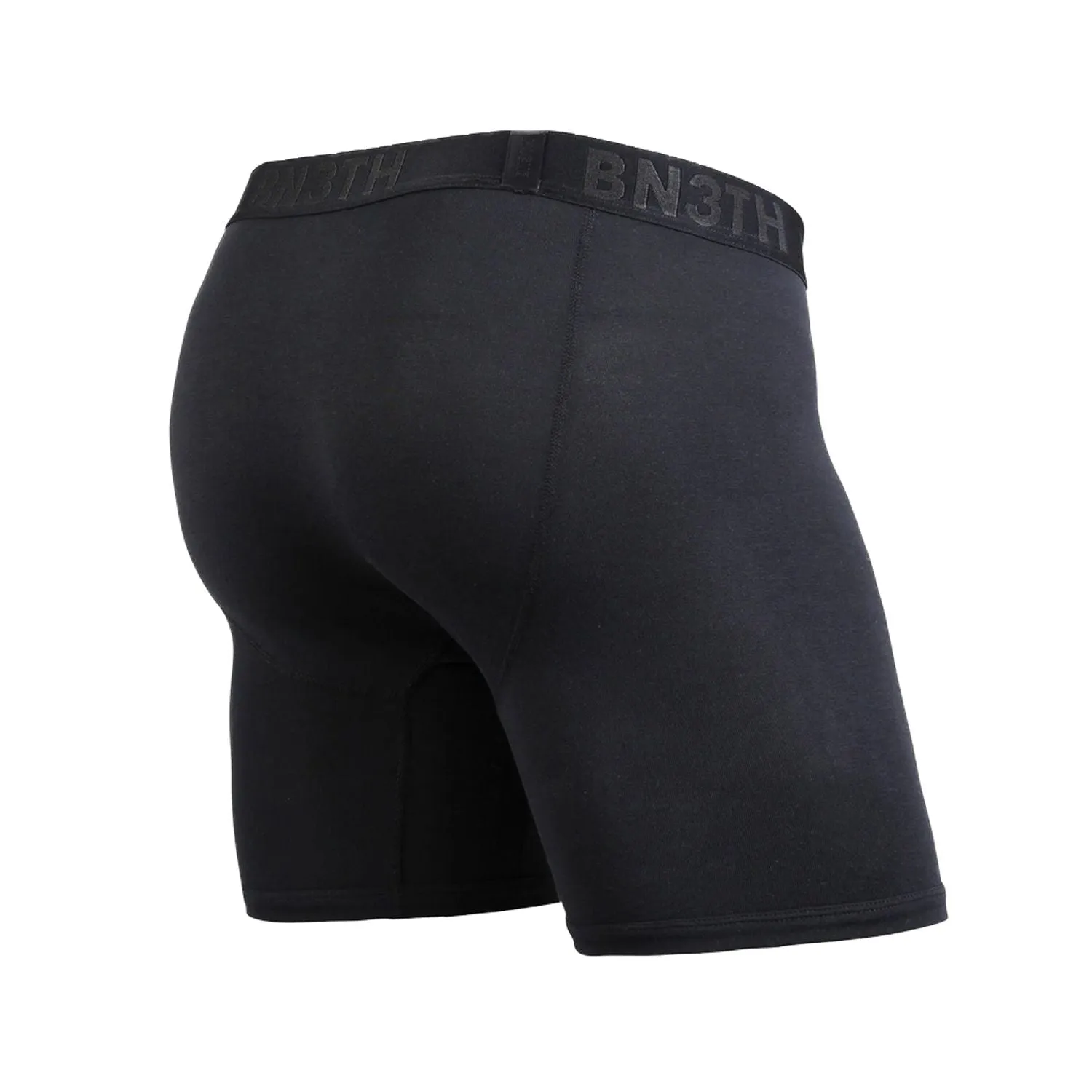 BN3TH Men's Boxer Brief in Solid Black