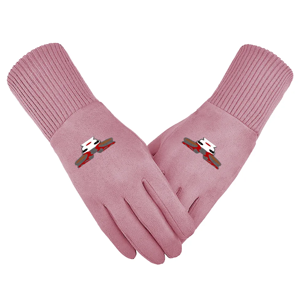 Christmas Reindeer Unisex Suede Fabric Christmas Gloves - 5 colors