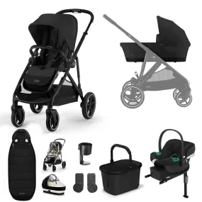 Cybex Gazelle S Comfort Bundle in Black/Moon Black