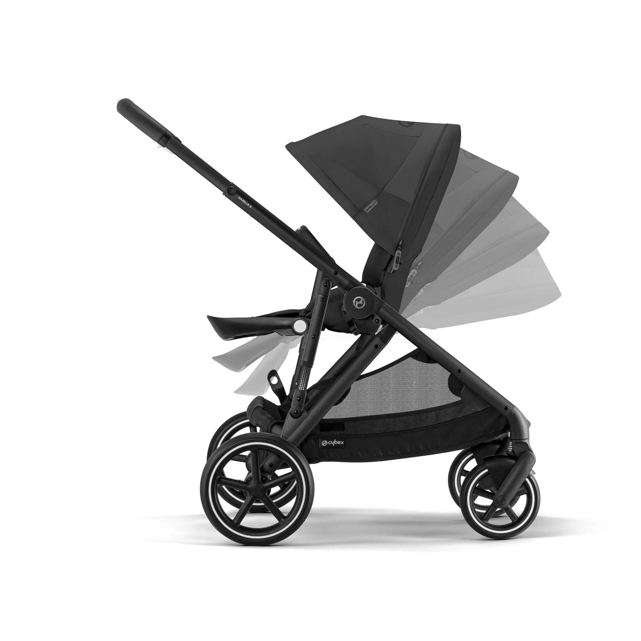 Cybex Gazelle S Comfort Bundle in Black/Moon Black