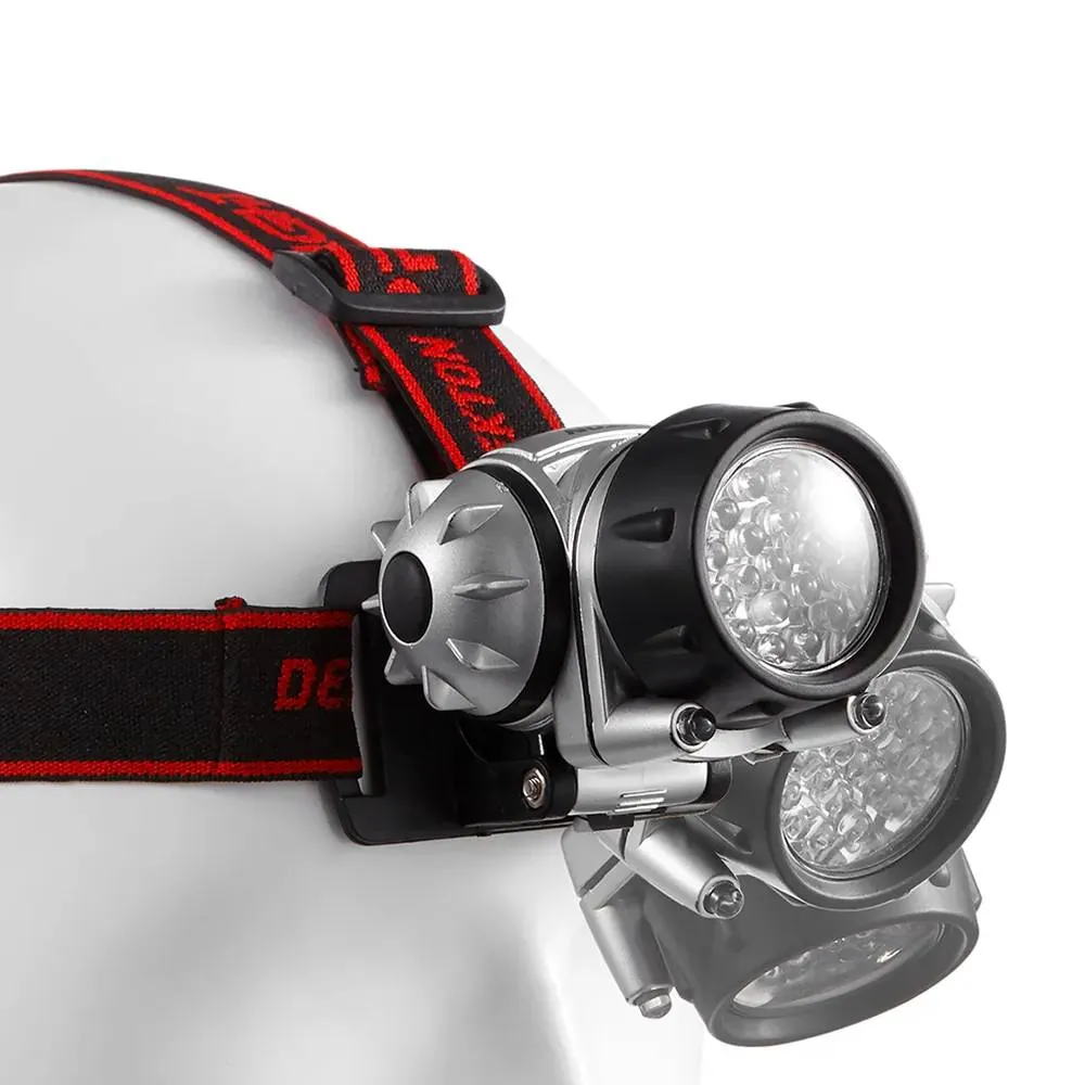 DEKTON PRO LIGHT XA50 Expedition Head Torch - 50 Lumens / 10m Distance