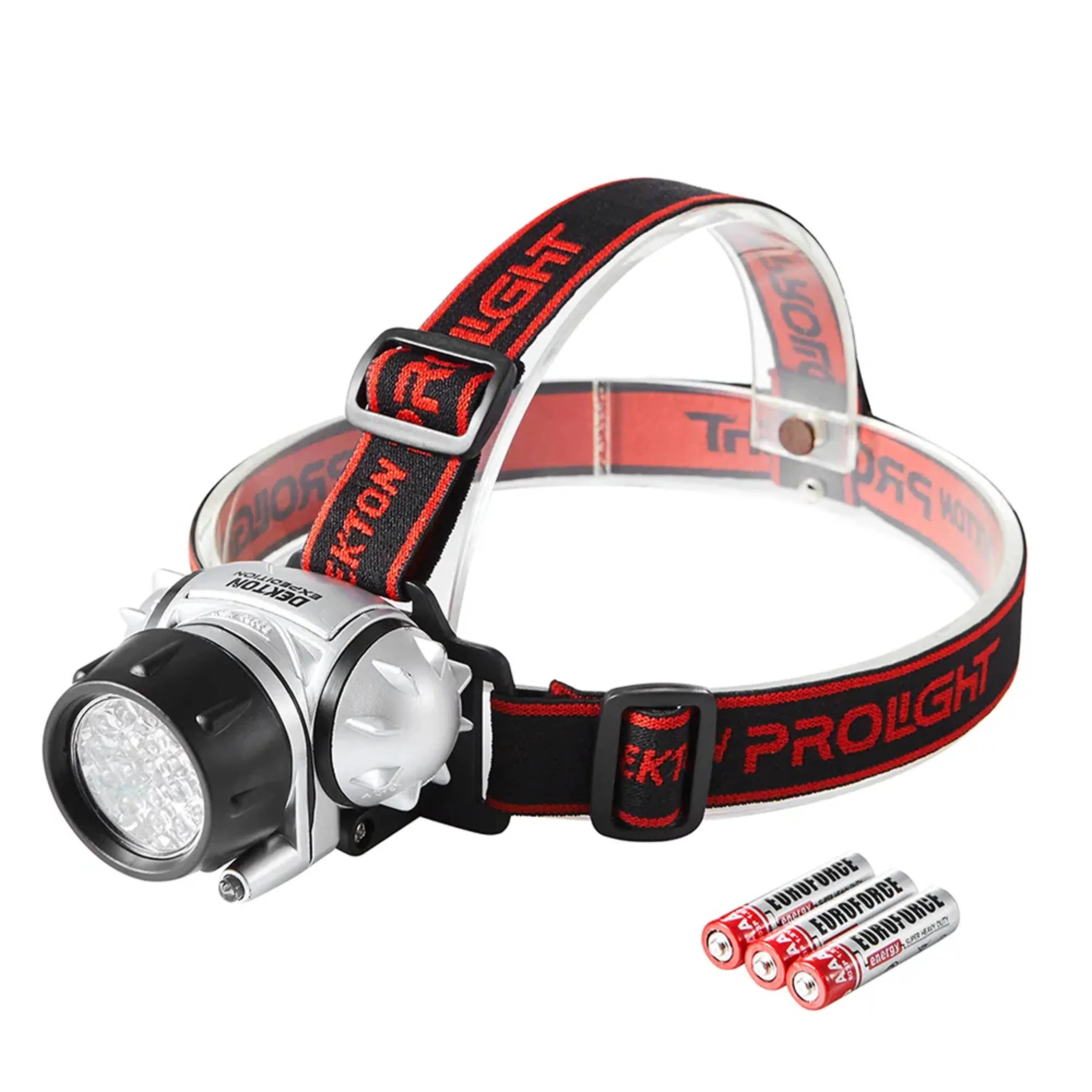 DEKTON PRO LIGHT XA50 Expedition Head Torch - 50 Lumens / 10m Distance