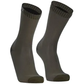 Dexshell Ultra Thin Crew Socks Olive Green  M