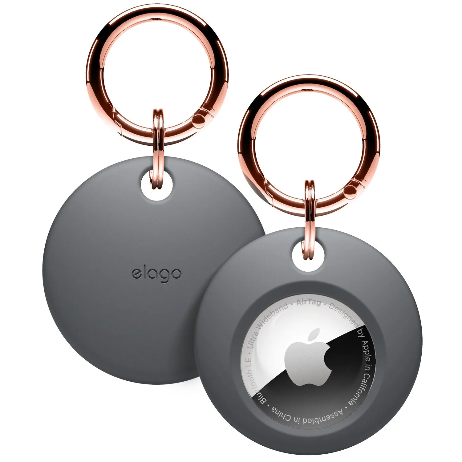 Elago AirTag Basic Case with Keychain