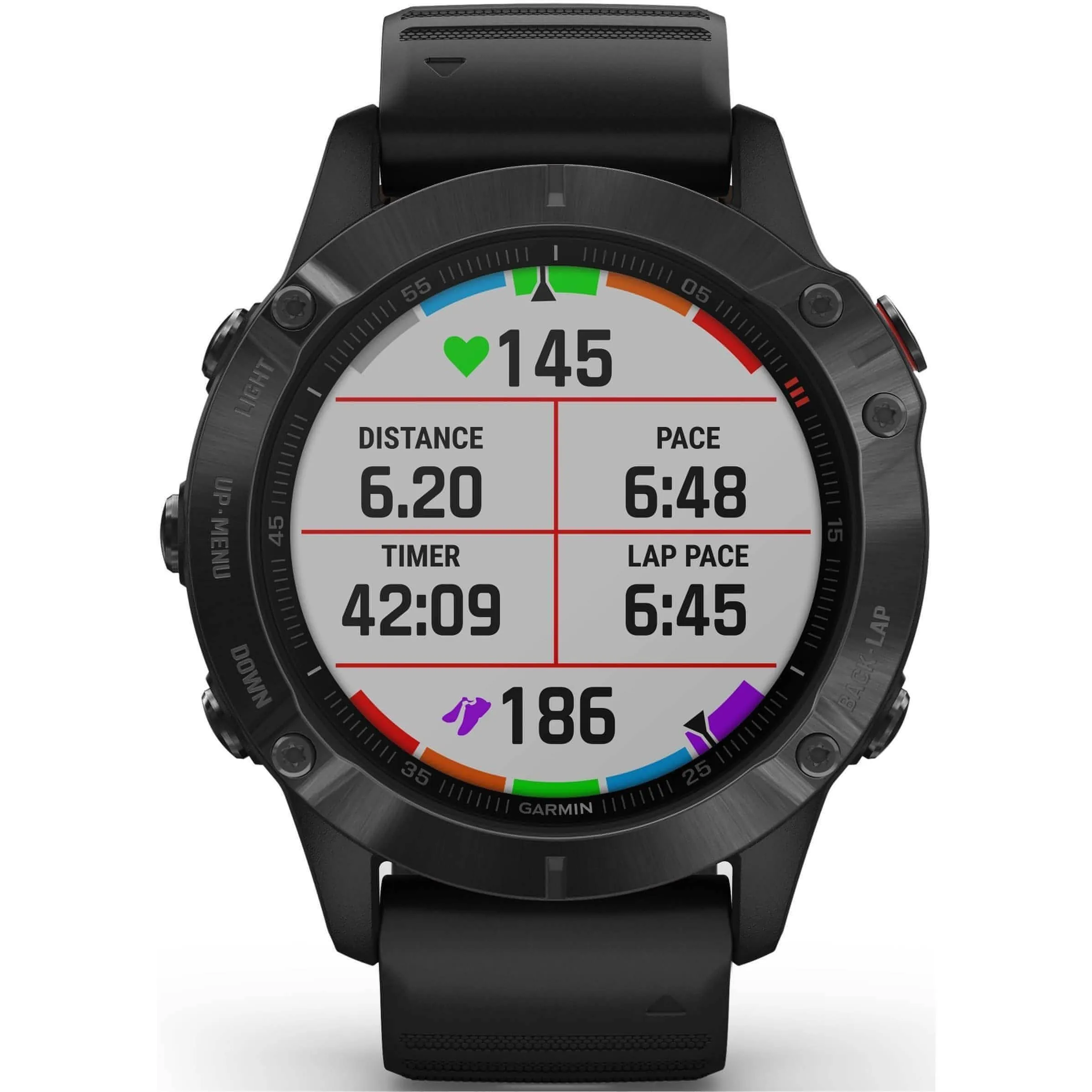 Garmin Fenix 6 Pro HRM with GPS Multisport Watch - Black