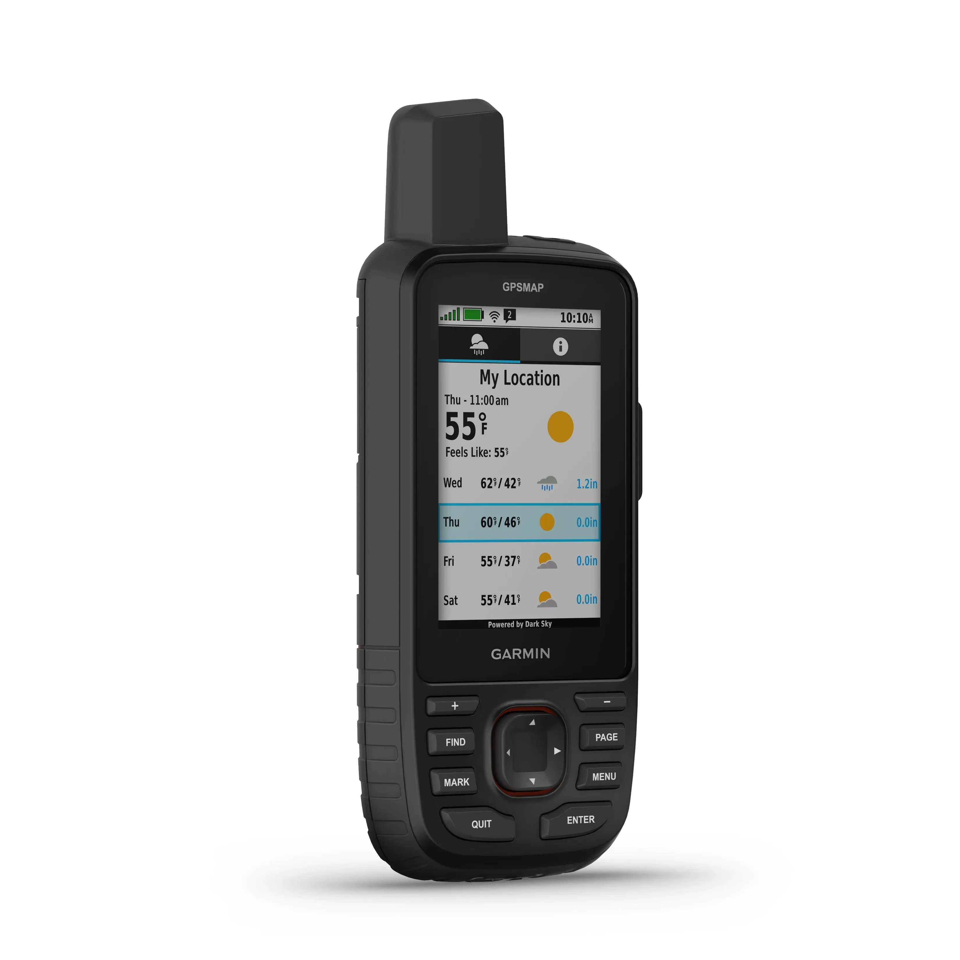 Garmin GPSMAP 67i Rugged GPS Hiking Handheld, 3in Display (010-02812-01)