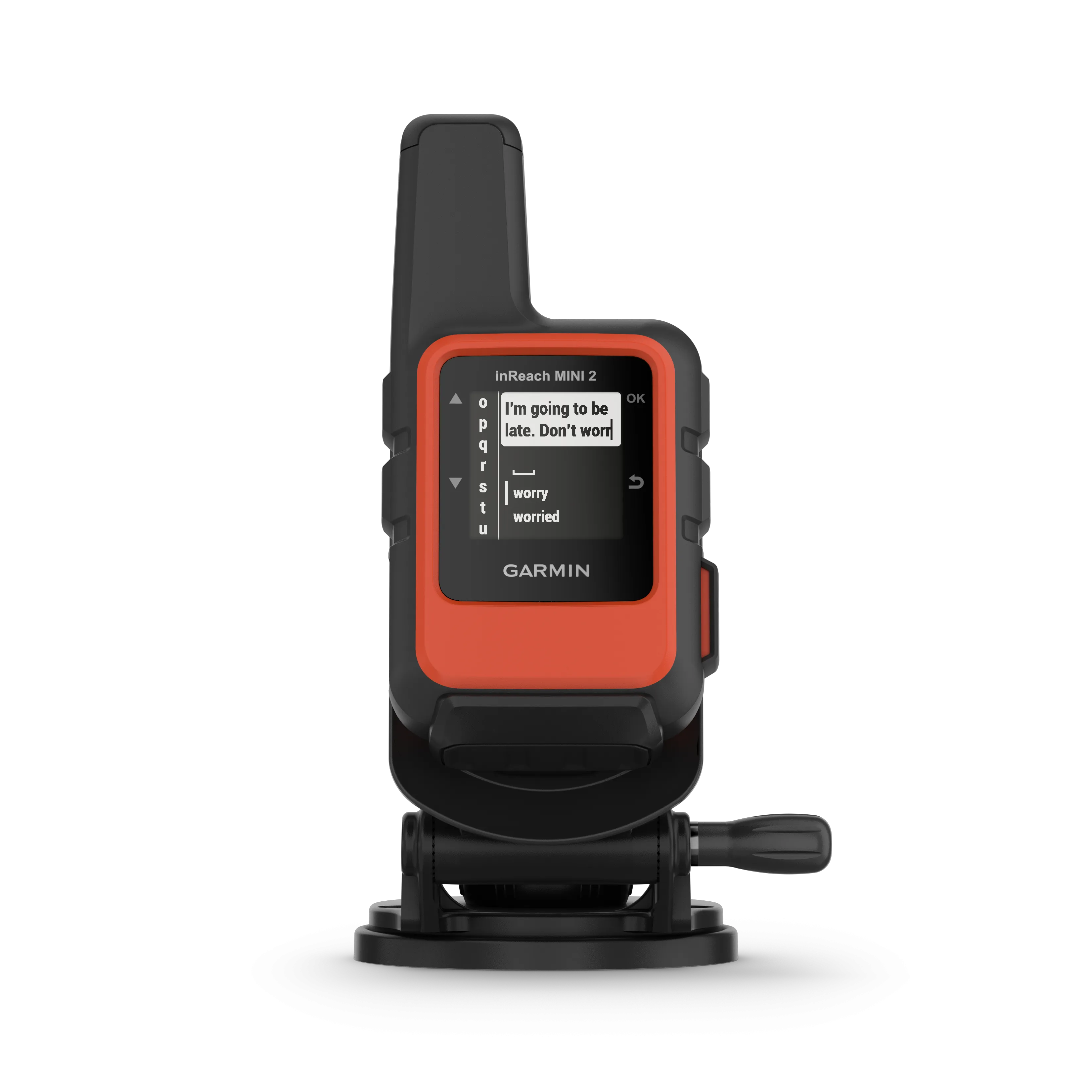 Garmin inReach Mini 2 Red Marine Satellite Communicator Device - Bundle