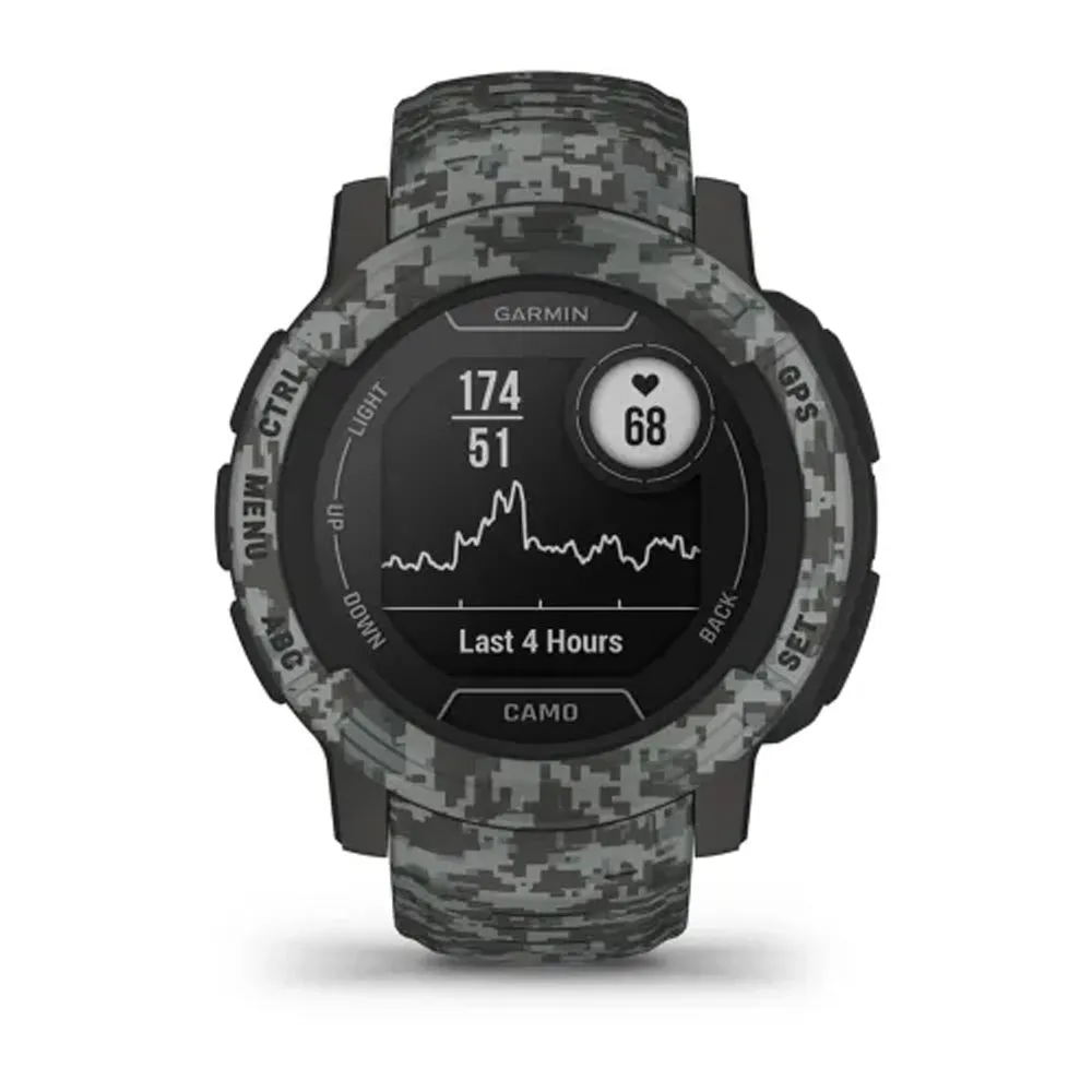 Garmin Instinct® 2 - Camo Edition 45mm Graphite Camo