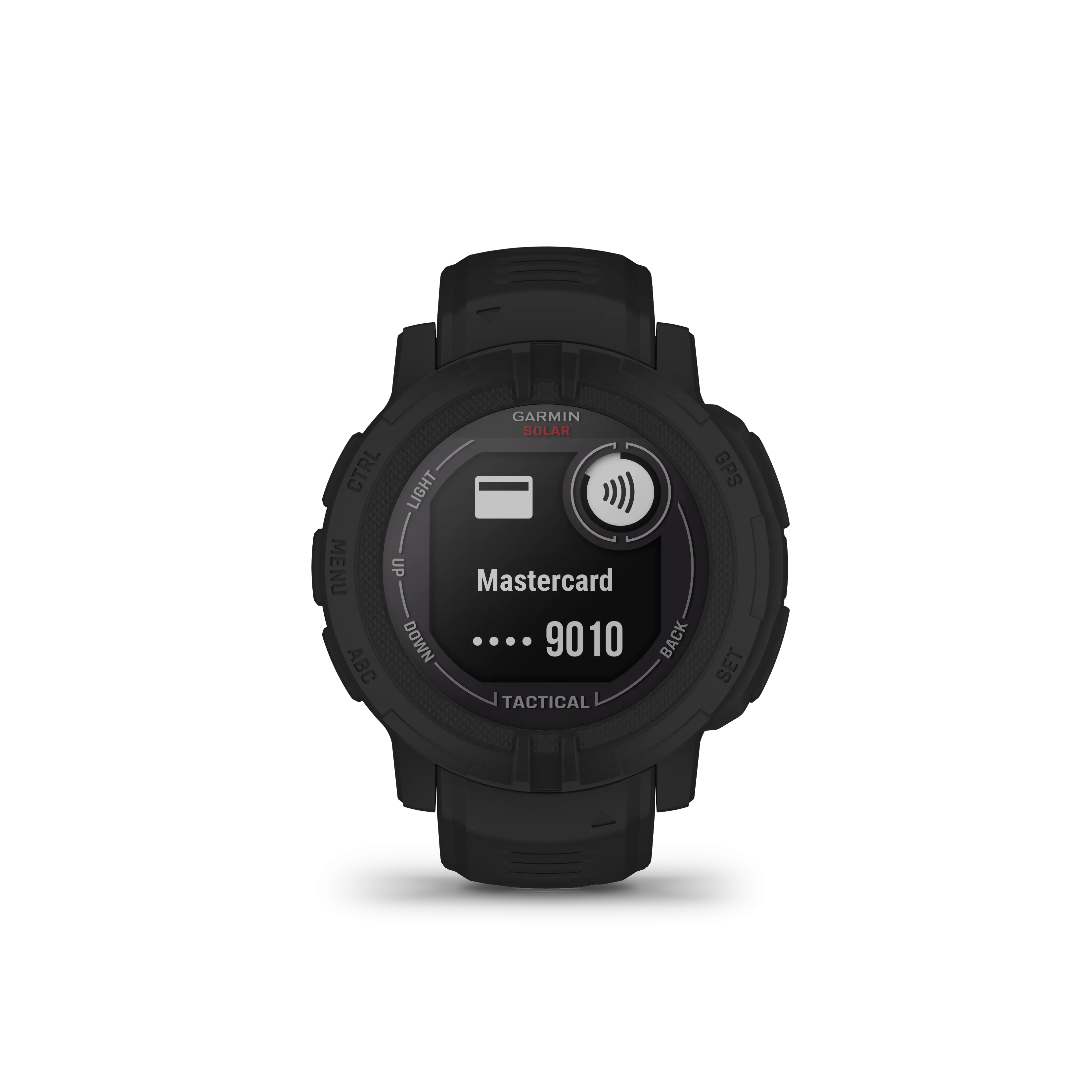 Garmin Instinct 2 Solar, Tactical Edition - Black Outdoor Watch Tactical