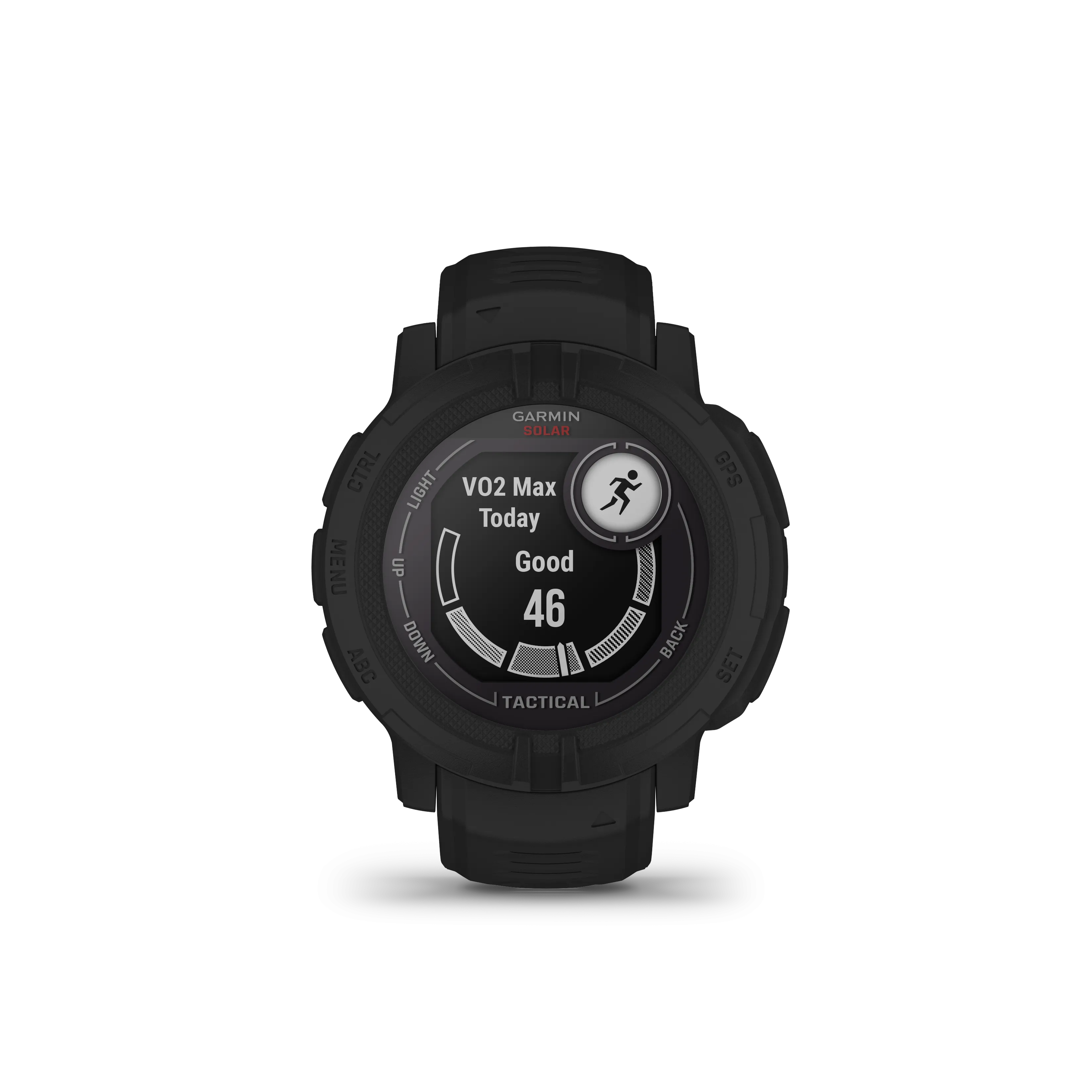 Garmin Instinct 2 Solar, Tactical Edition - Black Outdoor Watch Tactical