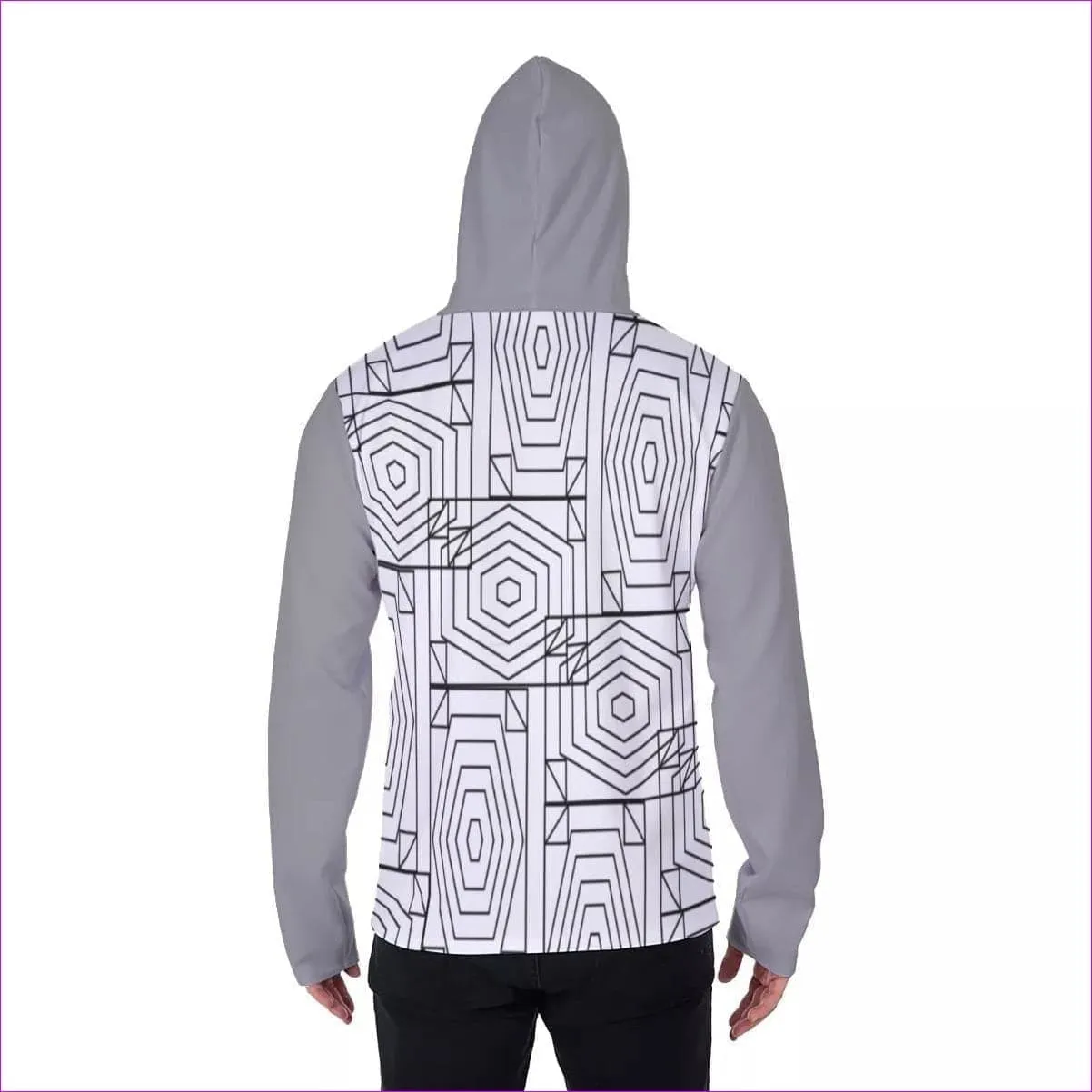 Geode Men's Pullover Hoodie With Mask