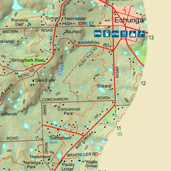 Heysen Trail Map 2: Kuitpo Forest to Tanunda