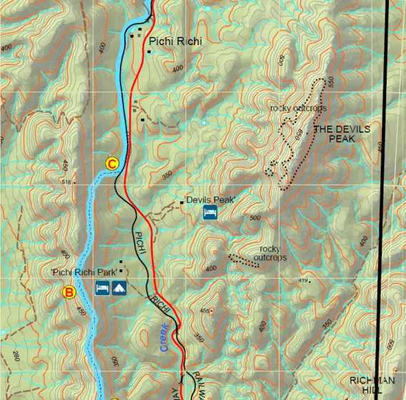 Heysen Trail Map 6: Wirrabara Forest to Dutchmans Stern Conservation Park