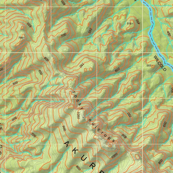 Heysen Trail Map 8: Mernmerna Creek to Parachilna Gorge