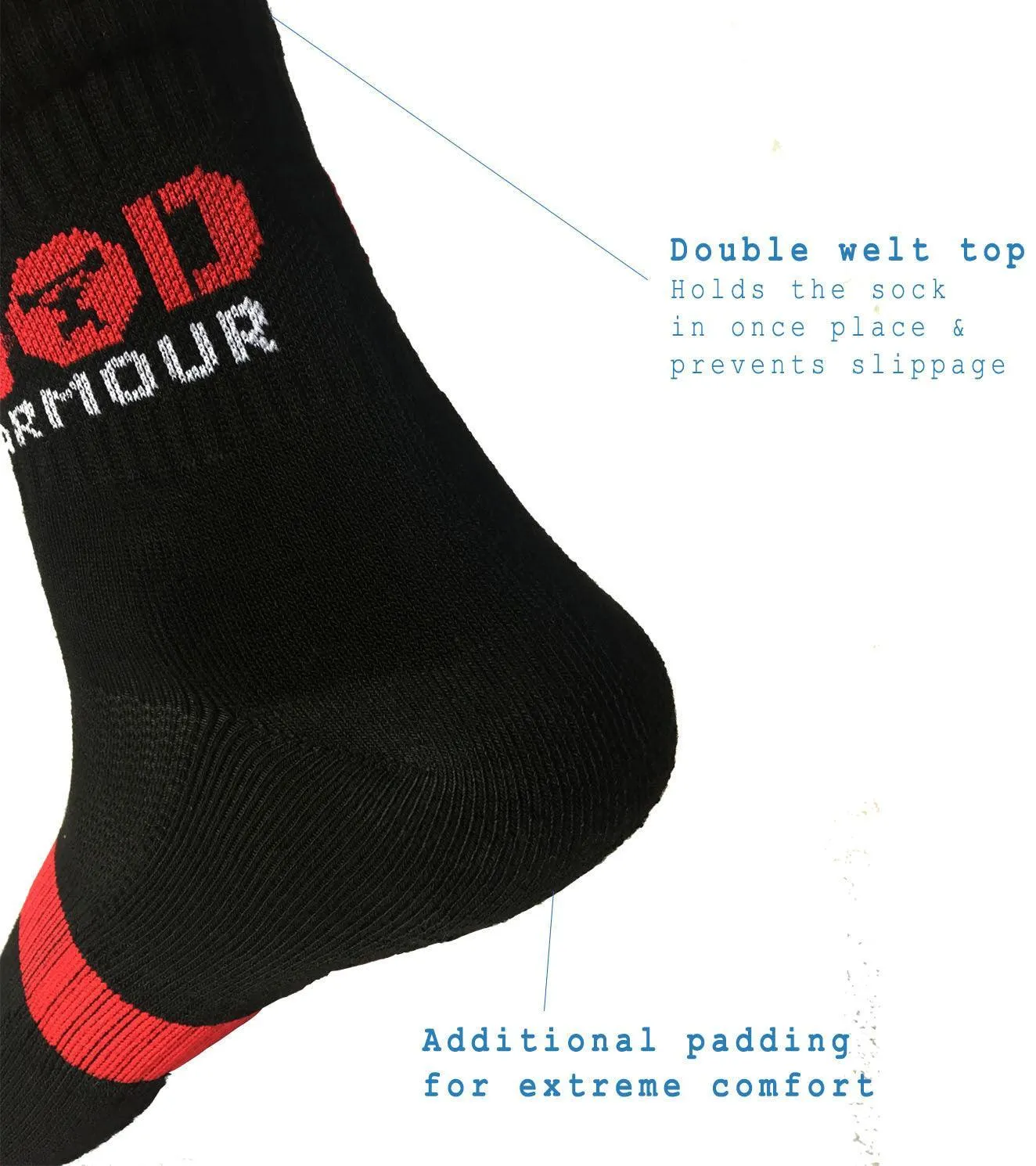 High Ankle Training Socks