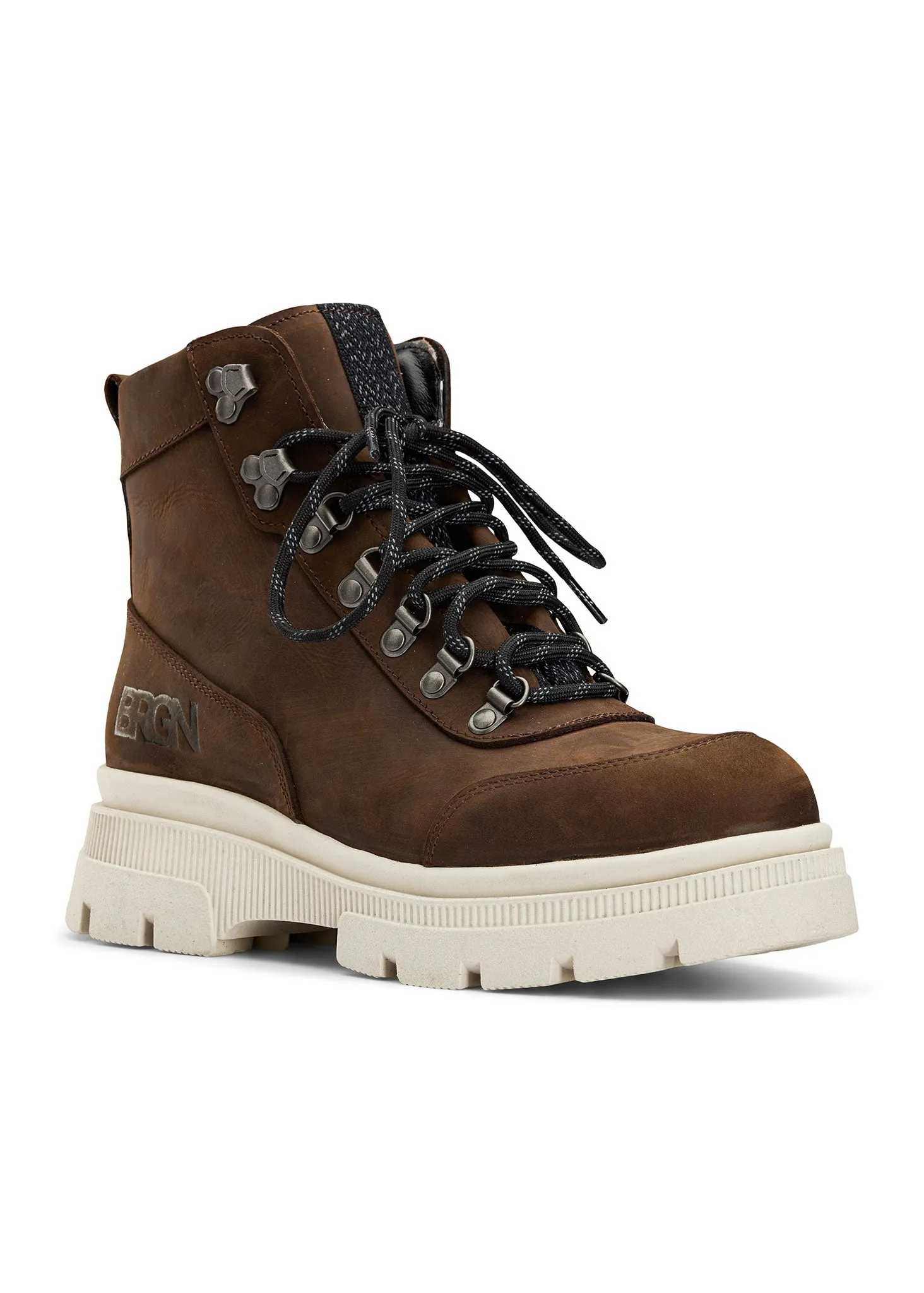 Hiking Boots - Chocolate Brown / 135 Sand