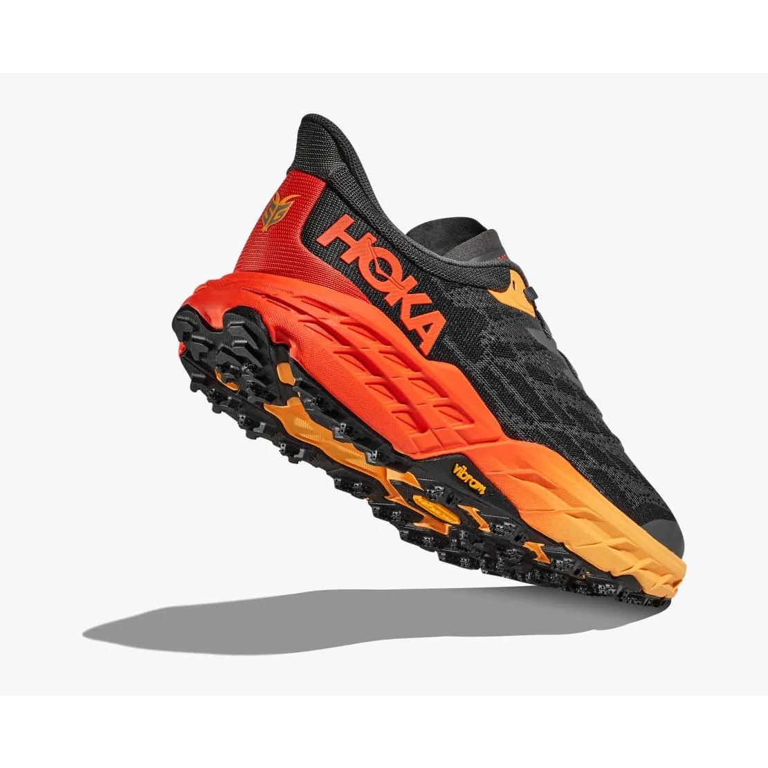 Hoka Men's Speedgoat 5 Wide (Castlerock/Flame)