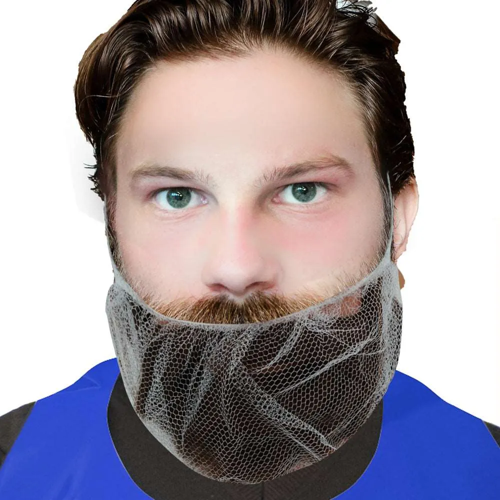 Honey Comb Mesh Beard Covers | Bag of 100 or Case of 1,000