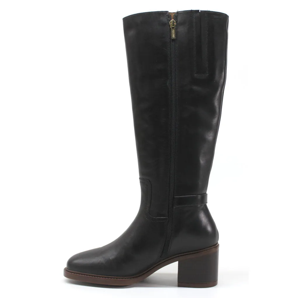 Huesca Leather Women's Calf Length Boots