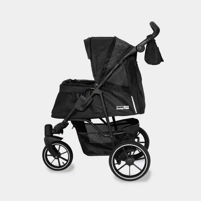 InnoPet Premium Cozy Pet Stroller with Free Rain Cover   Organiser