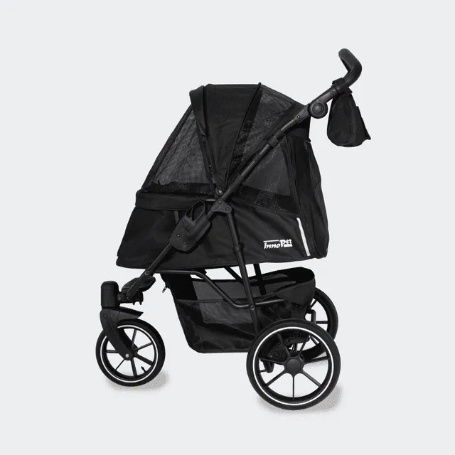 InnoPet Premium Cozy Pet Stroller with Free Rain Cover   Organiser