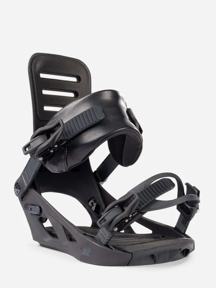 K2 2023 Formula Men's Snowboard Bindings Black