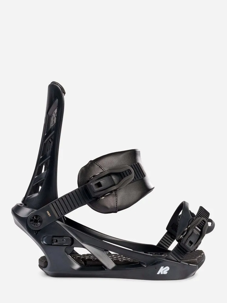 K2 2023 Indy Men's Snowboard Bindings Black