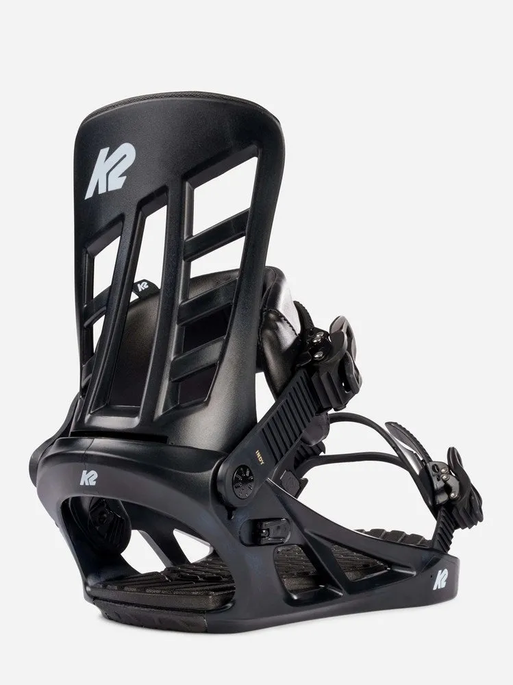 K2 2023 Indy Men's Snowboard Bindings Black