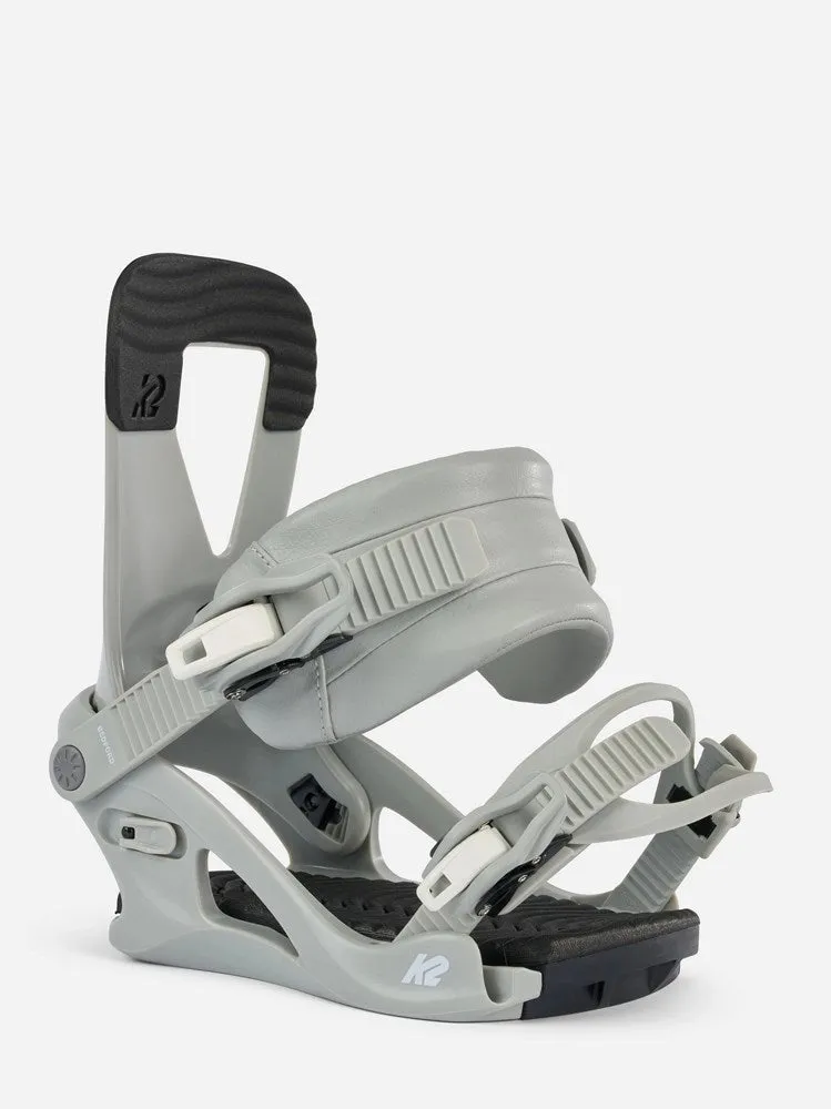 K2 2024 Bedford Snowboard Bindings - Grey