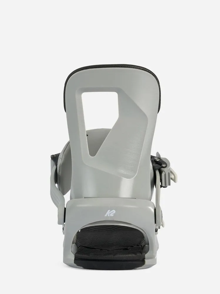 K2 2024 Bedford Snowboard Bindings - Grey