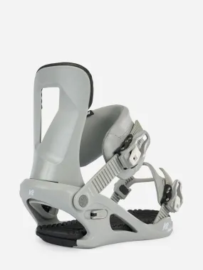 K2 2024 Bedford Snowboard Bindings - Grey