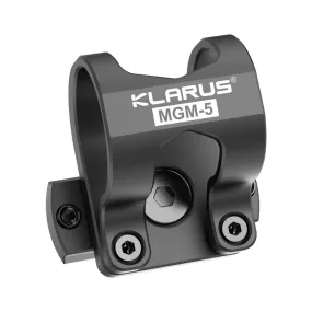 KLARUS MGM-5 Helmet Clamp Tactical Force Multiplier Versatile Tactical Flashlight Accessory