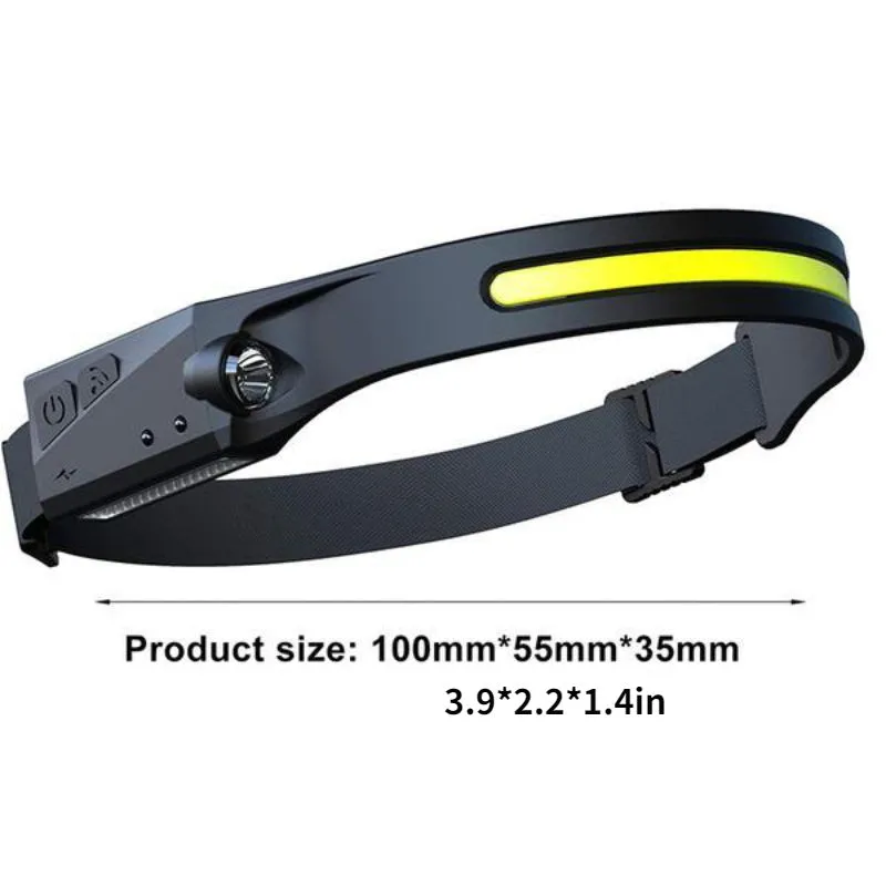 LED Headlamp Flashlight Rechargeable Waterproof Headlight