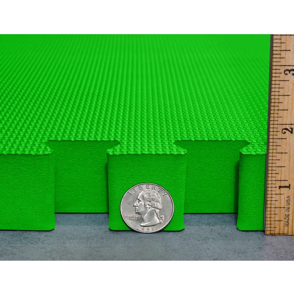 Meister X-THICK 1.5" Interlocking EVA Foam Mats - Green