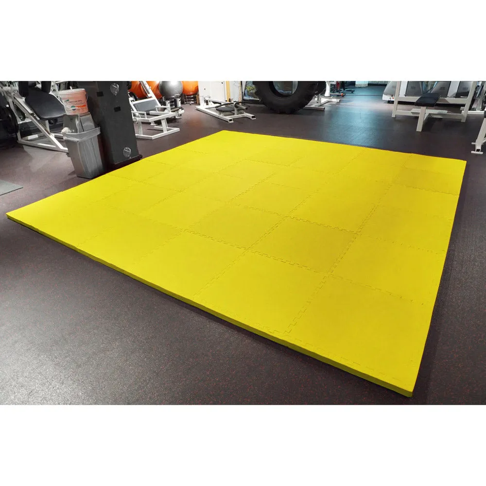 Meister X-THICK 1.5" Interlocking EVA Foam Mats - Yellow