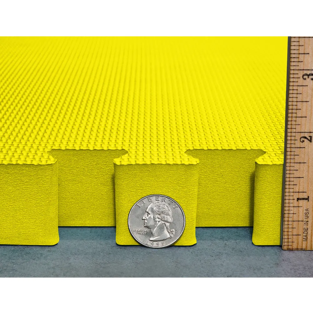 Meister X-THICK 1.5" Interlocking EVA Foam Mats - Yellow