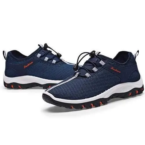 Men Shoes Mesh Outdoor Hiking Running Breathable Athletic Sneakers