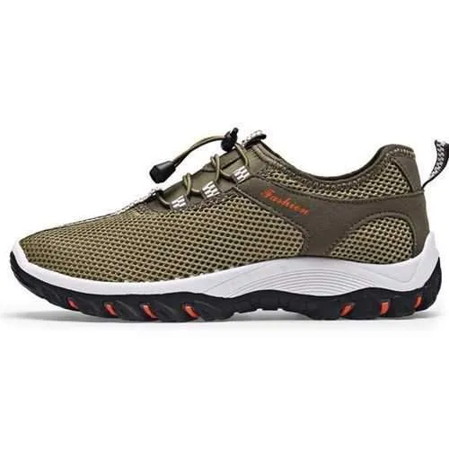 Men Shoes Mesh Outdoor Hiking Running Breathable Athletic Sneakers