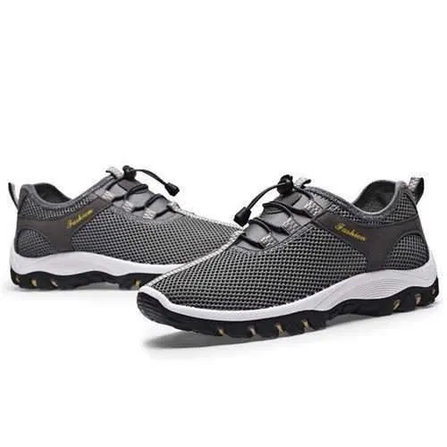 Men Shoes Mesh Outdoor Hiking Running Breathable Athletic Sneakers