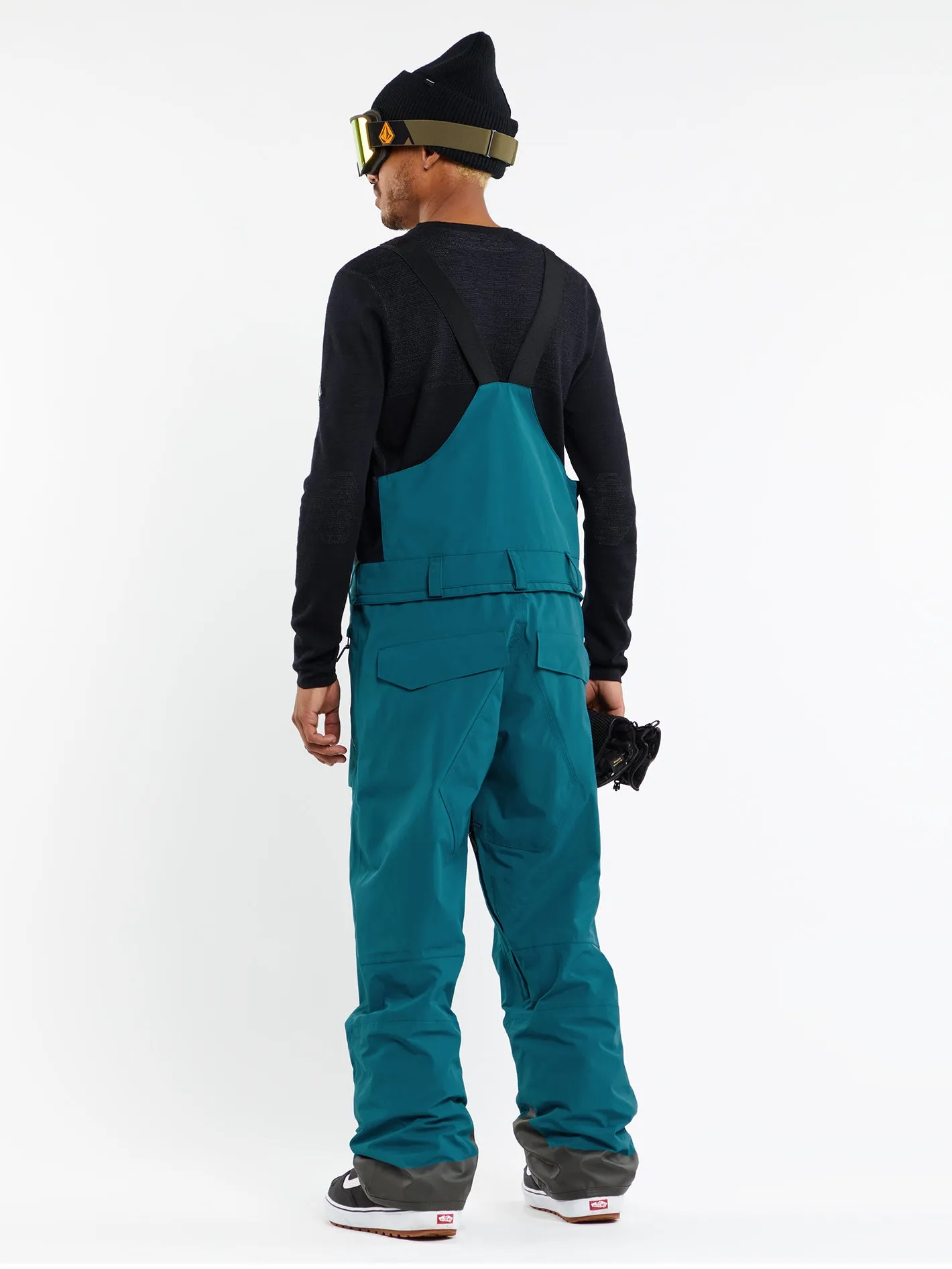 Mens Rain Gore-Tex Bib Overalls - Blue