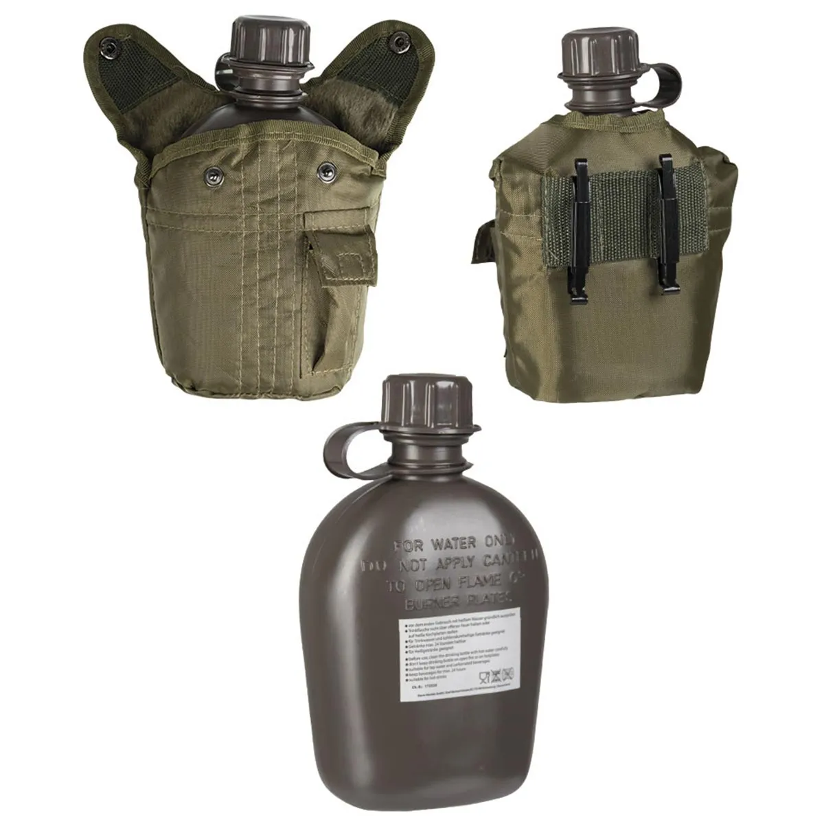 Mil-Tec US 1-Litre Canteen OD Green