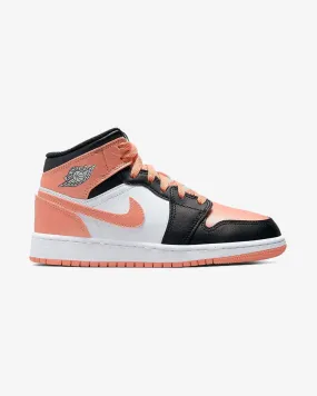 NIKE AIR JORDAN1 MID LIGHT MADDER ROOT GS